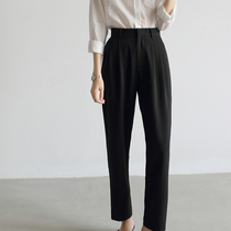 LIMONN early autumn feeling pants pipe pants female thin professional pencil casual pants high waist leggings temperament ol