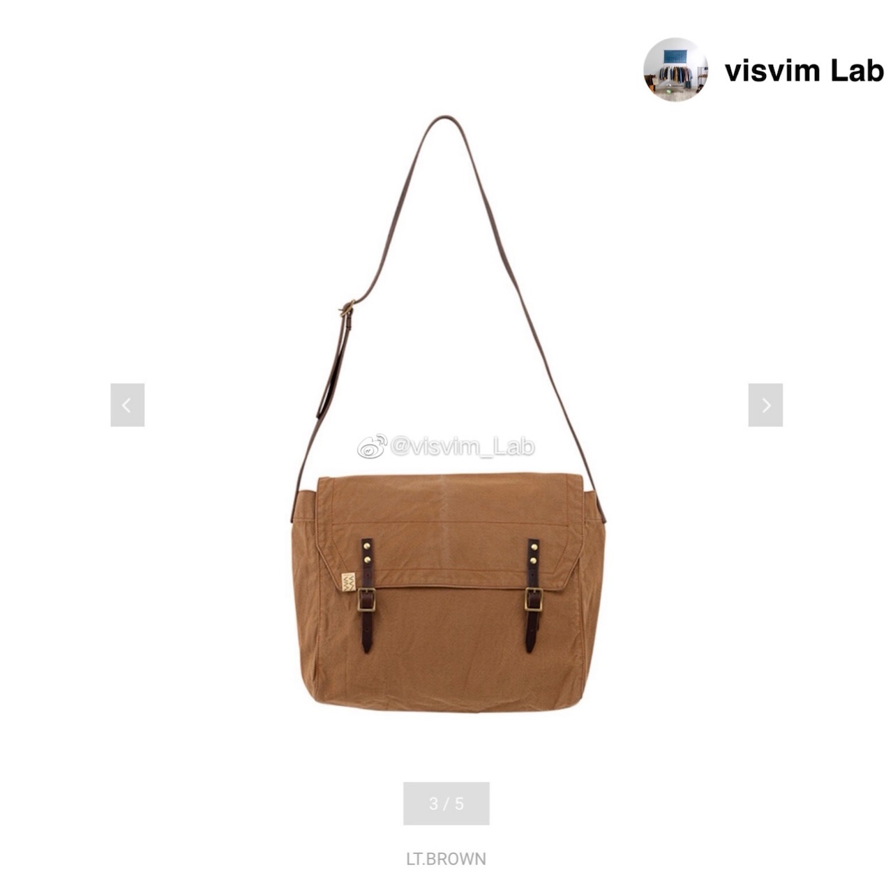 バッグ VISVIM KAYENTA SHOULDER BAG(L) Samplekickz / MR..SK » VISVIM KAYENTA SHOULDER BAG ( M , L
