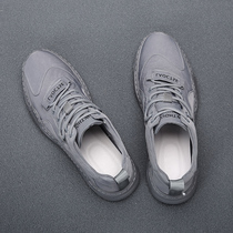 Mens shoes Summer 2021 new ice silk Umbrella cloth shoes Mens Korean version Trend casual single shoes 100 hitch soft undertide shoes