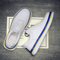 Shoes men 2021 new fall casual board shoes Han version Chaumen shoes Inn Wind 100 lap Street for small white shoes