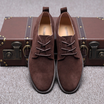 Fall shoes mens cashmere leather mens shoes Inlenty wind casual shoes leather small big code leather shoes 100 hitch mens wave shoes