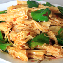 (Chunfeng) Henan specialty handmade traditional bean curd oil bean skin soy bean curd 500g bean products