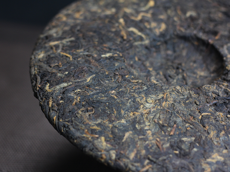 中期茶干仓 云南海湾茶厂老同志2007年701批7978普洱茶熟茶七子饼