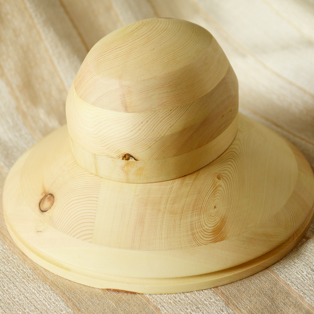 头围58cm 椭圆圆形帽楦 手工帽子制作模具(软木)可接定制