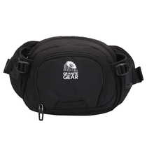 Granite outdoor travel waist bag for men and women multi-function leisure sports cycling satchel large capacity wear-resistant diagonal bag