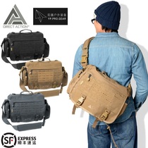 DA raid attacker messenger postman package commuter tactics outdoor portable cross backpack with one shoulder hand