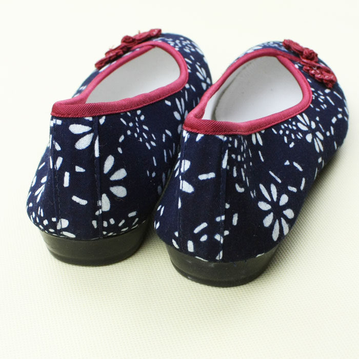 足下有福正品小花园绣花鞋民族风布鞋盘扣单鞋舒服轻便新娘鞋928