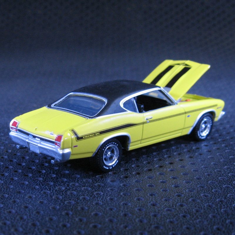 1:64greenlight绿光合金车模 1969 chevrolet chevelle 散装