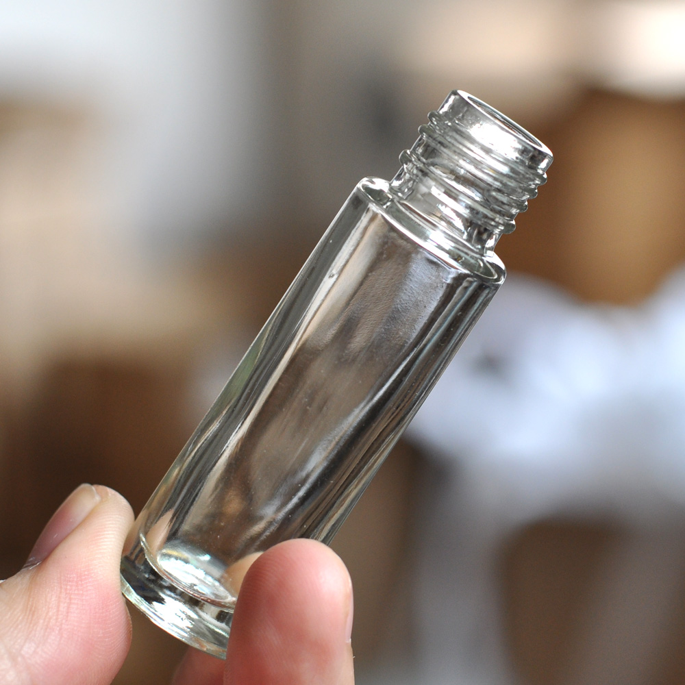精油滚珠瓶 空瓶子 透明玻璃瓶 走珠瓶分装瓶按摩瓶10ml
