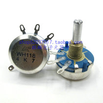 Shanghai brand WH118-1 A1K A2K2 A2 2K A3K3 A3 3K A4K7 A4 7K single turn potentiometer