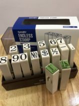 Japan SANBY Ming Dynasty Number 0 Composition Seal Chinese 3B Connection Seal Ming Dynasty 3B (12mm)