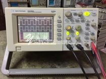 Small portable all digital oscilloscope original Agilent 60m dual channel DSO3062A color