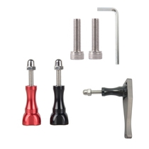 GoPro accessories aluminium alloy screw Insta360 plastic handle screw shorty mini selfida screw