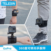 GoPro accessories wristband hero11 10 9 8 7 6 5action camera 360 degrees rotating palm belt