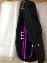 Down B tune Western small musical instrument backpack ABS plastic small shoulder backpack out of the portable musical instrument bag