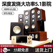 Balenald BN-538 fever 5 1 Home Theater Audio Set Home K Song Living Room 8 Inch Low Speaker