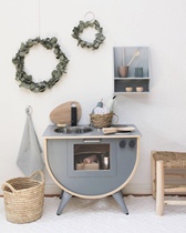 Brand tail Single Nordic Dolls Bed girls over home kitchen Toys Two-colour small hearth childrens room decorations