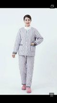 Cotton sick clothes Patient clothing Patient pajamas Patient clothes Mens and womens long-sleeved split suits Nursing inpatient cotton clothes
