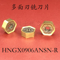 Hexagonal multi-edge double-sided milling blade HNGX0906ANSN-R universal processing high hard materials Pramet