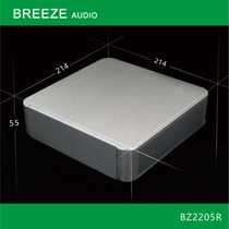 (Qingfeng Studio) BZ2205R rounded all-aluminum headphone amplifier pre-stage DAC decoding power amplifier chassis
