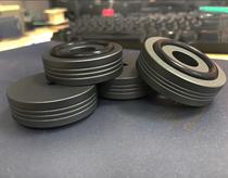 (Qingfeng Studio) All-aluminum speaker shock-absorbing foot pads a set of four diameter 52mm machine feet shock-absorbing feet