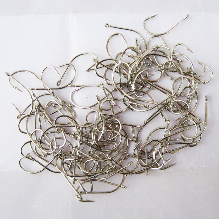 丸世热销made in japan丸世管付钩100个细钩尖特锋利鱼钩钓钩渔具