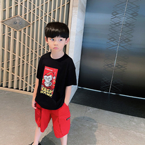 Bobo Pig Boy Clothing Boy Summer Dress New Casual Short Sleeve Printed T-shirt CUHK Child Baby Blouse Tide