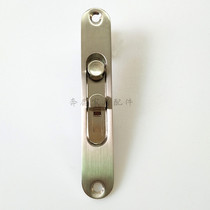 Folding door lock Aluminum alloy no lower rail sliding door latch lock Kitchen vintage door lock Glass door latch lock