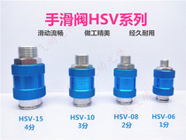 Manual Slide Switch Slide Valve Hand Push Valve HSV-06 HSV-08 HSV-10 HSV-15 Spot