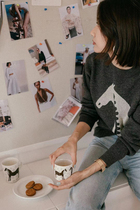 Free and easy 70th anniversary limited colt autumn round neck pullover wool long sleeve women sweater sweater sweater