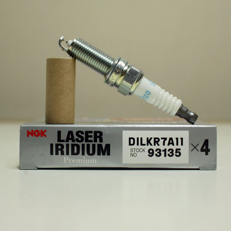 NGK93135 Dual Needle Iridium Platinum Spark Plug DILKR7A11 suitable for Hyundai Kia 1 8L Mitsubishi-Taobao