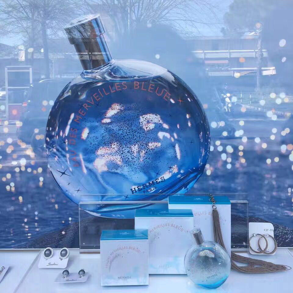 herms 爱马仕 蓝色橘彩星光香水