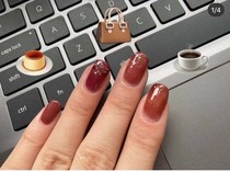 15ml boxed with plastic seal confectioner net red water-based tearable nail polish large bottle