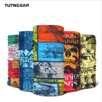 Touteng TUTNGEAR sunshade sandproof sand mask seamless headscarf moisture wicking perspiration magic headscarf