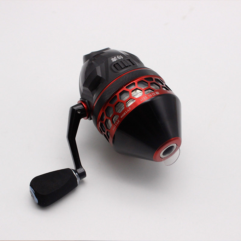 2019特奔渔具特奔傻瓜轮傻瓜轮二代射鱼轮射鱼套装全金属渔轮