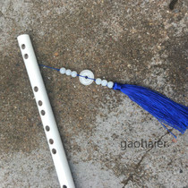 Musical instrument a section of bitter bamboo flute White flute beginner without copper playing flute