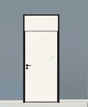 Set to be extremely minimalist aluminum alloy aluminum wood eco door bedroom wood door free of lacquered doors extremely narrow pack light extravagant open door