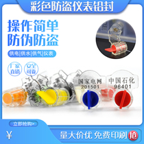 Special promotion Disposable anti-theft seal Plastic lead seal word custom-made electric meter water meter lead seal Instrument seal