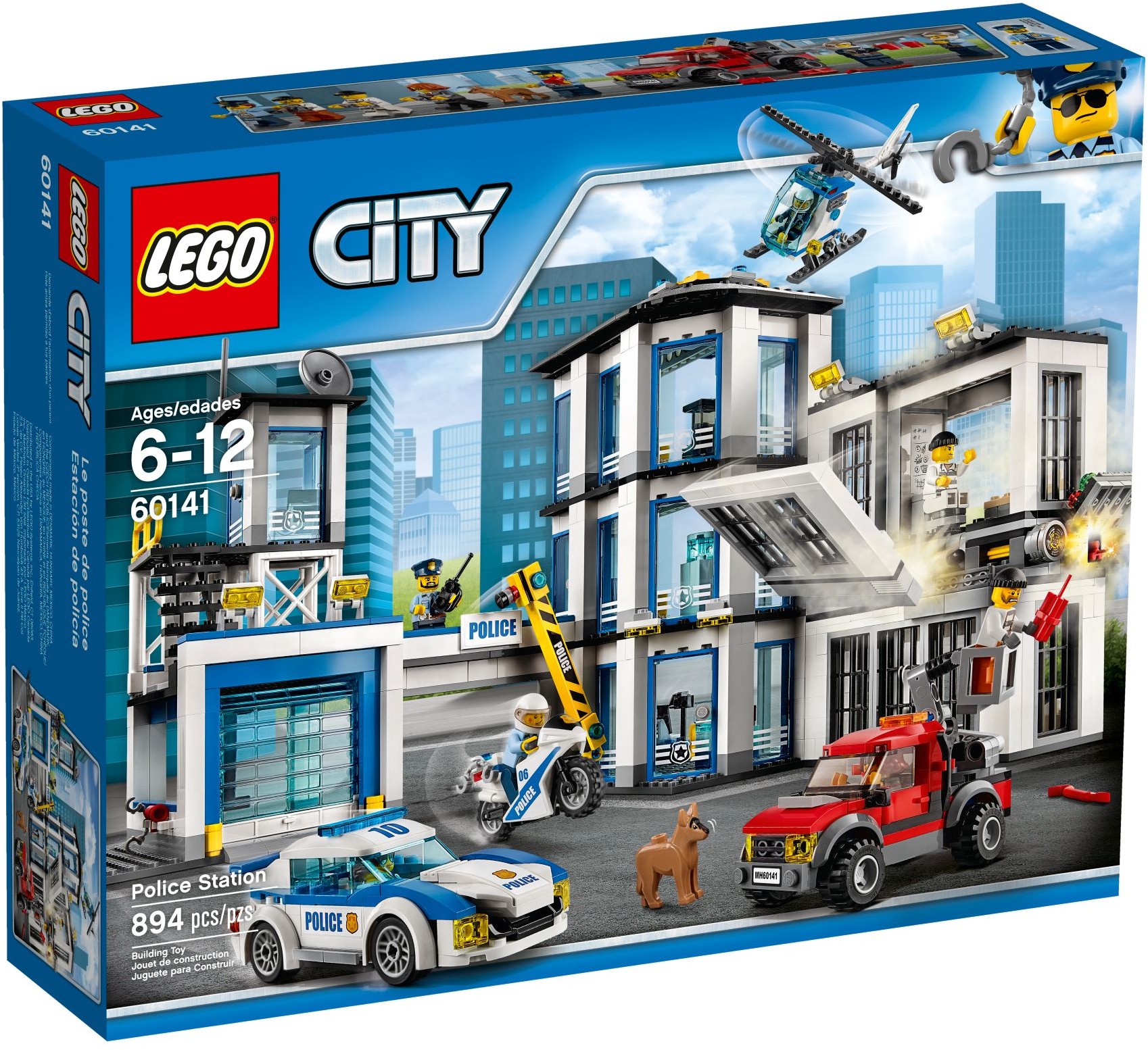 【2017新品现货 米娅拾光】乐高lego城市60141警察总局新版