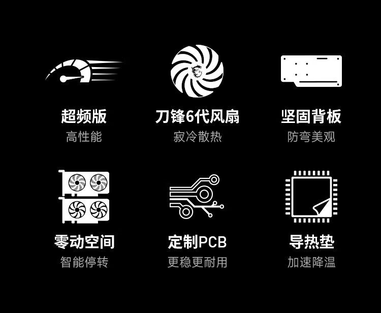 Видеокарта msi/微星rtx4060 ventus 2x black 8g oc万图师台式电脑游戏显卡