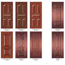 Stainless steel door plate embossed Zhaocai Jin Bao 304 Diamond pattern Fu character door nail panel decoration