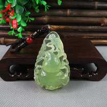 Send identification card natural jade pendant with jade pendant fish hyacinth Dragon Rat Raw Stone male and female multi-section