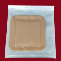 Waterproof sterilization wound application self-adhesive foam dressing elderly bedsore paste exudate absorption 15CM * 15CM