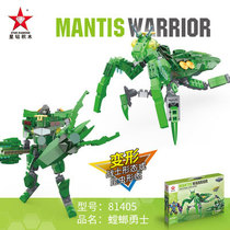 Star Diamond Insects Warriors Series Block 81405 Mantis Warriors Transformed Fitting Toy Puzzle Pro - Intelligent Building