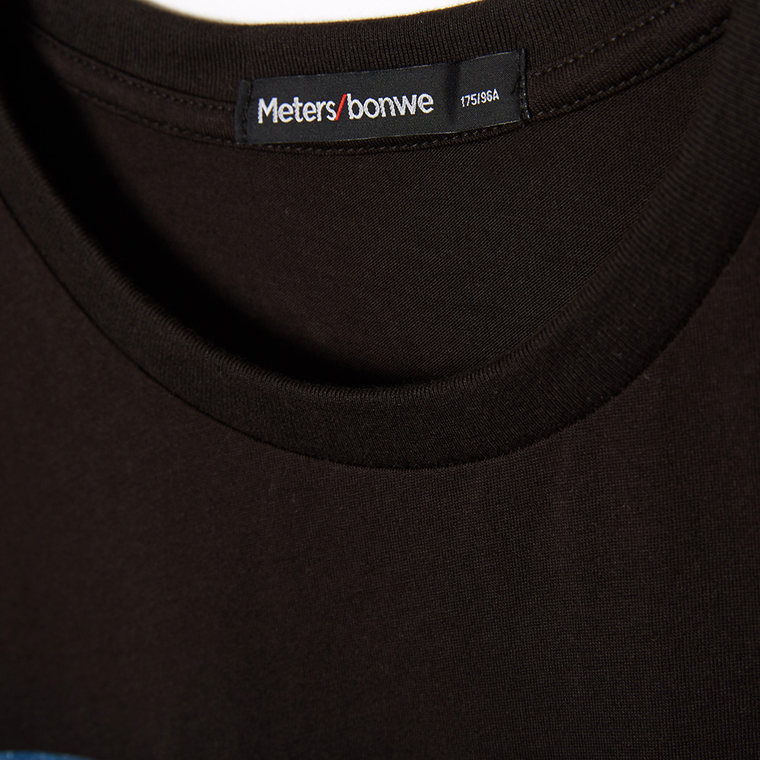 美特斯邦威2015夏新款男MTEE有范前胸印花圆领短袖T恤吊牌价99