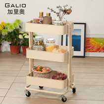 Shelving bedroom kitchen stroller baby storage shelf removable bathroom household wheeled stroller