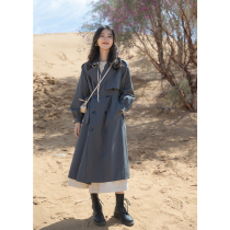 Temperament casual early autumn windbreaker coat women 2021 new spring and autumn small man Korean version of autumn fashion