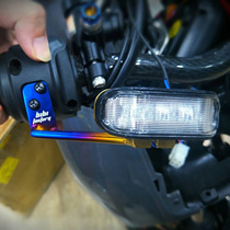 BiBi factory calf N1S turn signal bracket calf modified fired titanium 316 stainless steel