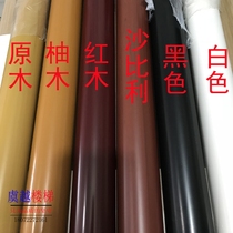 Stair handrail pvc polymer glue wood plastic wood base hanging wall balcony stainless steel column handrail railing accessories