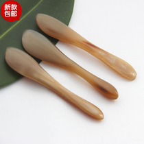 Natural plateau horn plucking stick Beauty stick Face eye face Universal meridian scraping plate Acupuncture stick pen